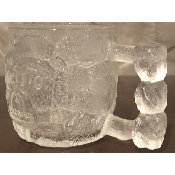 McDonald’s Flintstones The Movie Roc Donald’s Rocky Road Drinking Glass Mug - Picture 8 of 10
